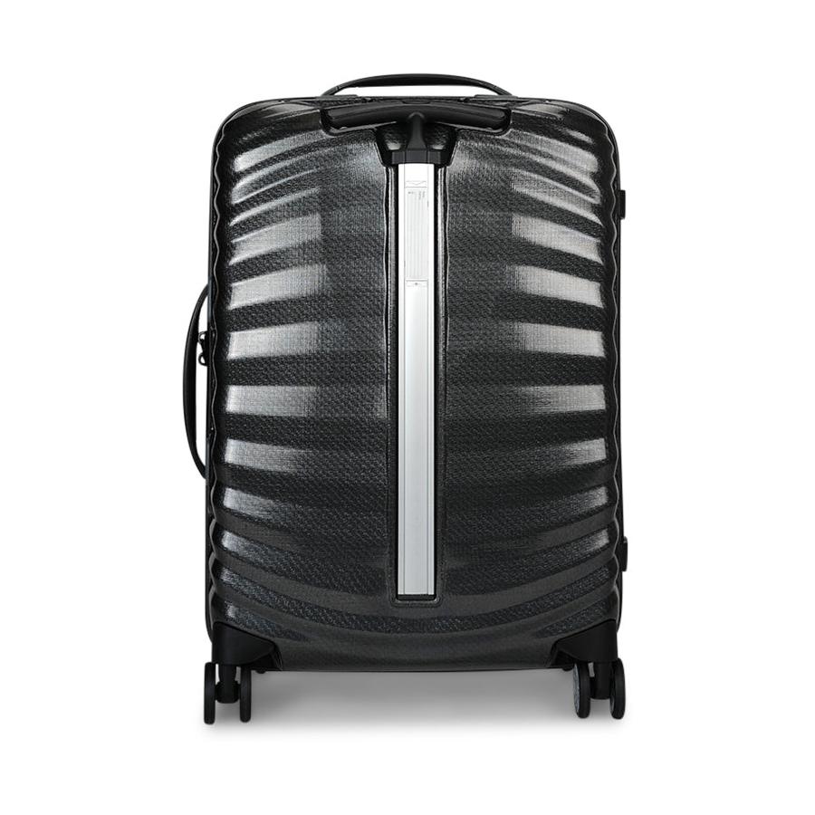 Samsonite Lite-Shock Sport 55cm CURV Carry-On Suitcase Black Black