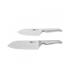 Furi Pro East/West Santoku 2 Piece Knife Set Wood