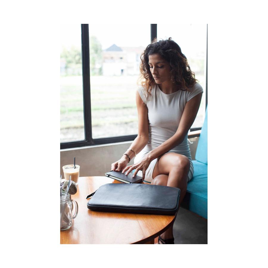 Duffle&Co Blackwell 13" Laptop Sleeve Black Black