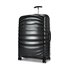 Samsonite Lite-Shock Sport 75cm CURV Checked Suitcase Black