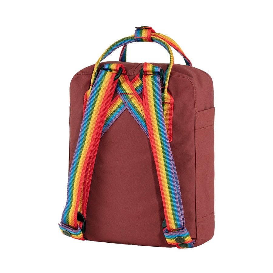 Fjallraven Kanken Mini Backpack Rainbox/Ox Red Rainbox/Ox Red