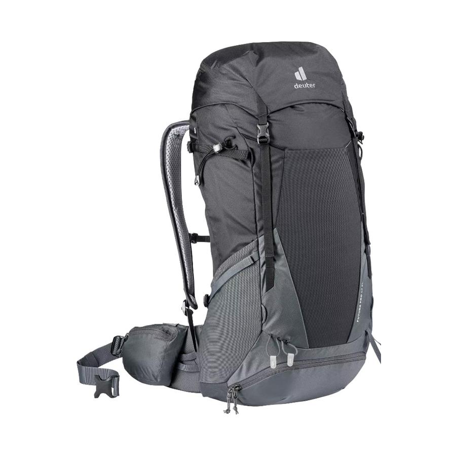 Deuter Futura Pro 42 Extra Long Hiking Backpack Black/Graphite Black/Graphite