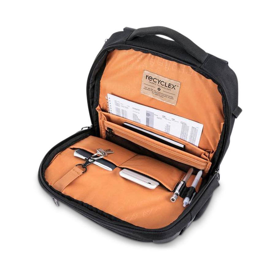 Samsonite Marcus Eco Laptop Backpack VZ Black Black