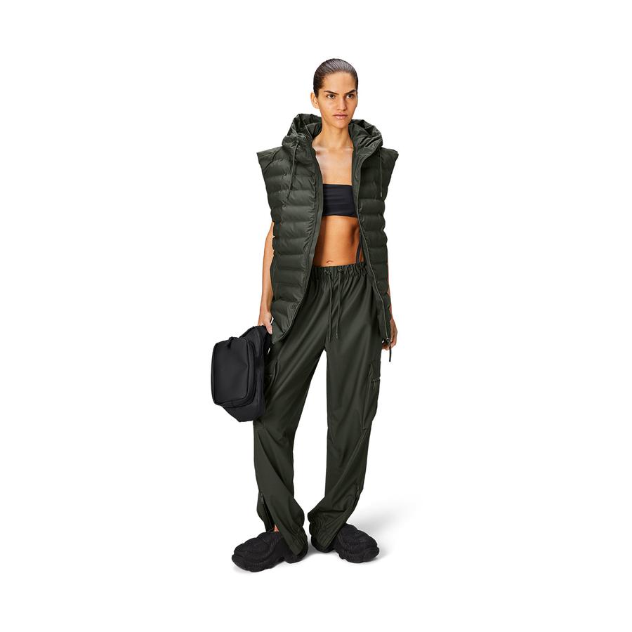 Rains Cargo Rain Pants Regular Green M