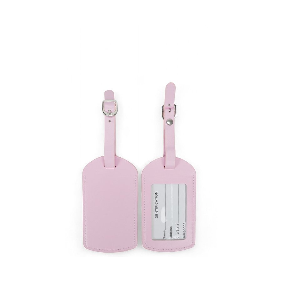 Caselite Luggage Tags (2 Pack) Light Pink Light Pink