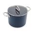 Joseph Joseph Space 25cm (8L) Non-Stick Stock Pot & Lid Midnight Blue