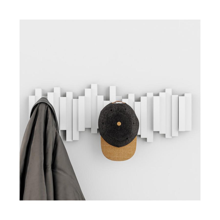 Umbra Sticks 5 Wall Hooks White White