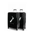 Caselite NZ Map/Fern 77cm & 77cm Hardside Luggage Set Black