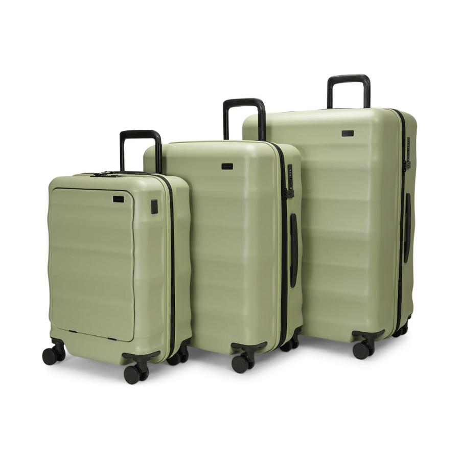 Explorer Luna-Air 55cm Front Access, 63cm & 74cm Hardside Luggage Set Sage Sage