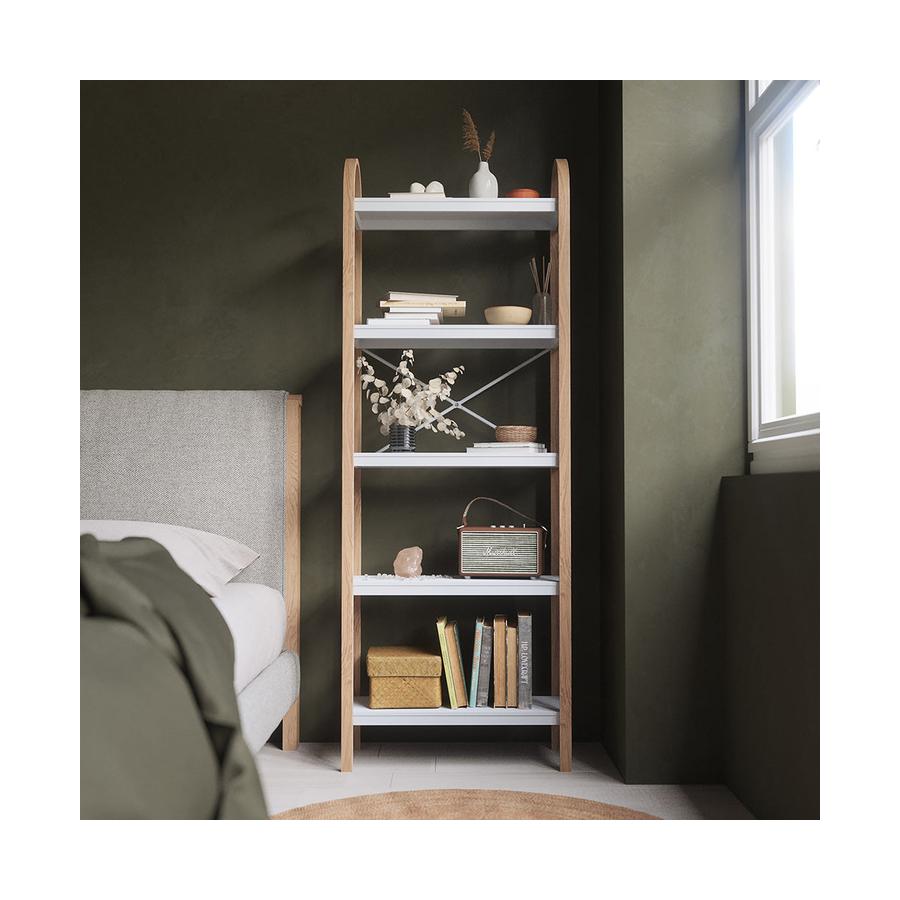 Umbra Bellwood 5 Tier Freestand Shelf White/Natural White/Natural