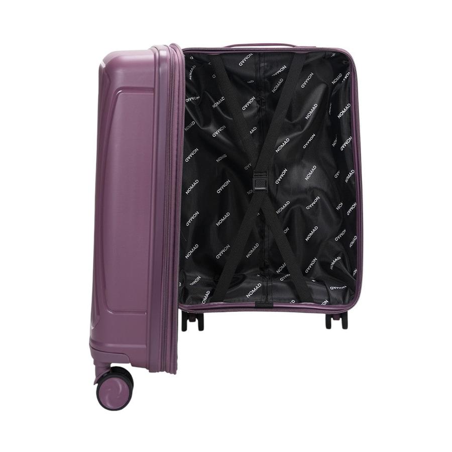 Nomad Quest 56cm Hardside Carry-On Suitcase Purple Purple