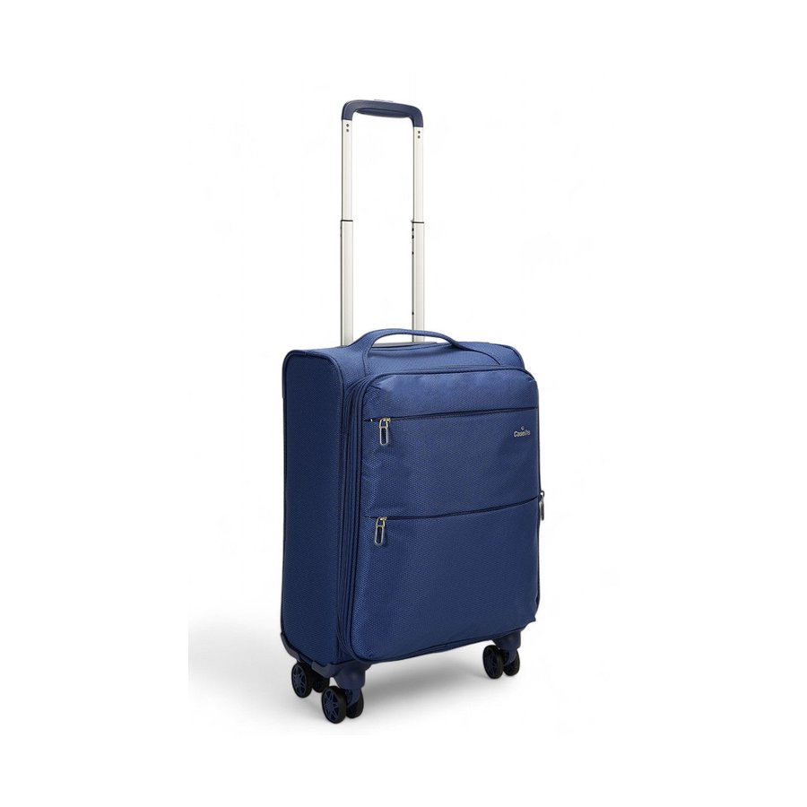 Caselite Ultra 55cm Softside Carry-On Suitcase & Laptop Bag Set Navy Navy
