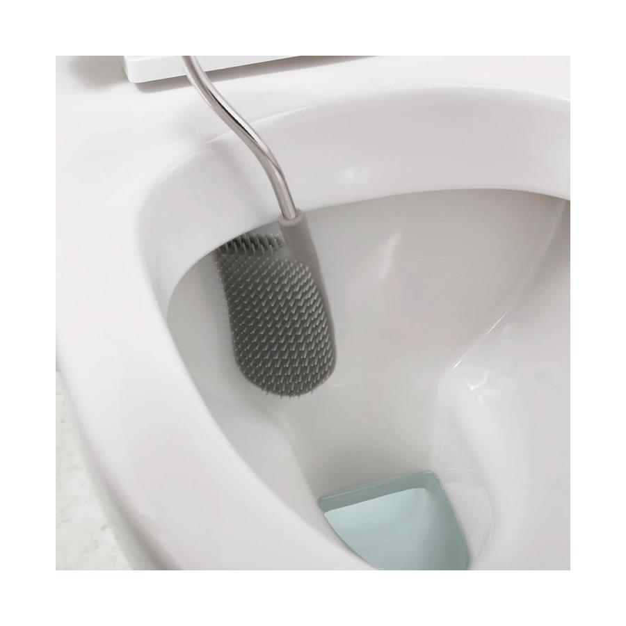 Joseph Joseph Flex Steel Toilet Brush Silver Silver