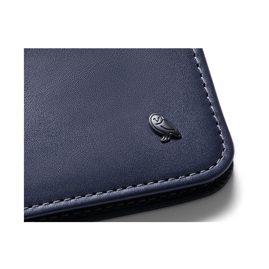 Bellroy RFID Hide & Seek LO Leather Wallet Navy Navy