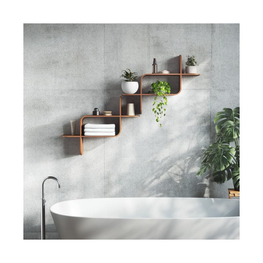 Umbra Montage Shelf Light Walnut Light Walnut