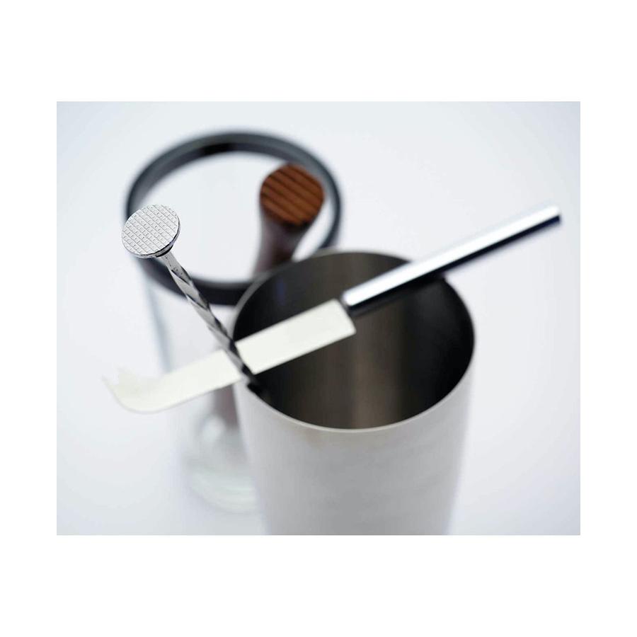 Barcraft Mojito Cocktail 4 Piece Set Silver Silver