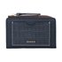 Saben Wednesday Wallet Black + Croc + White Stitch