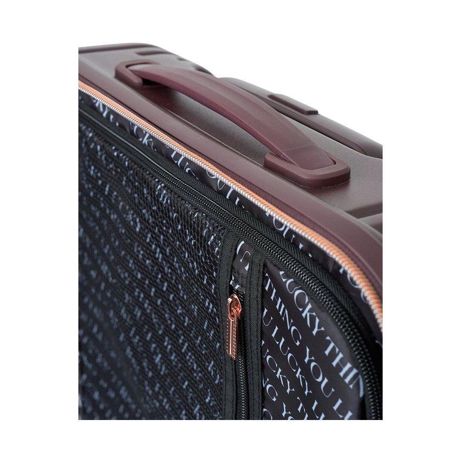 Saben Going Places 66cm Hardside Suitcase Merlot Merlot
