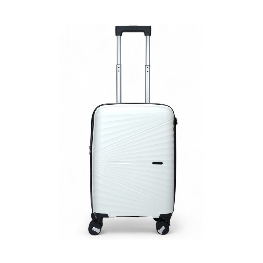 Nomad Aspire 55cm, 65cm and 75cm Hardside Luggage Set White White