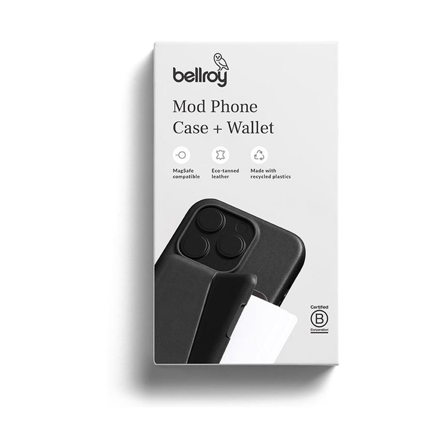 Bellroy iPhone 15 Pro Max Mod Phone Case + Wallet (With Button Add-On) Evergreen Evergreen