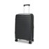 Caselite Expedition 65cm Hardside Checked Suitcase Black