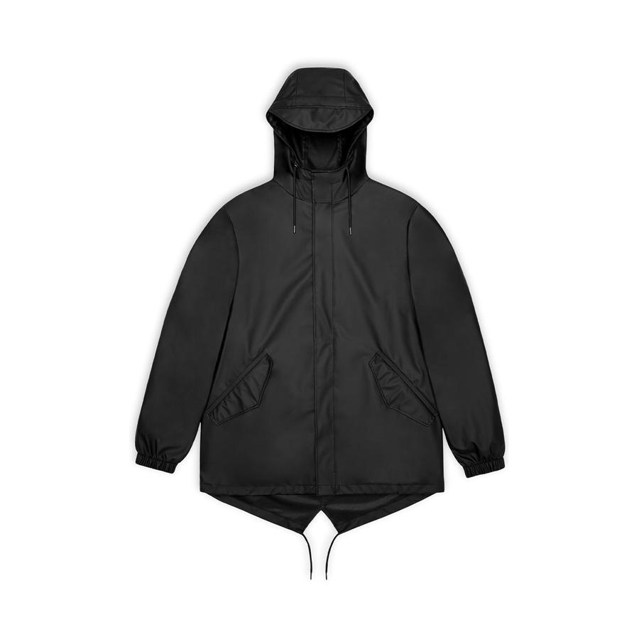 Rains Fishtail Jacket Black L