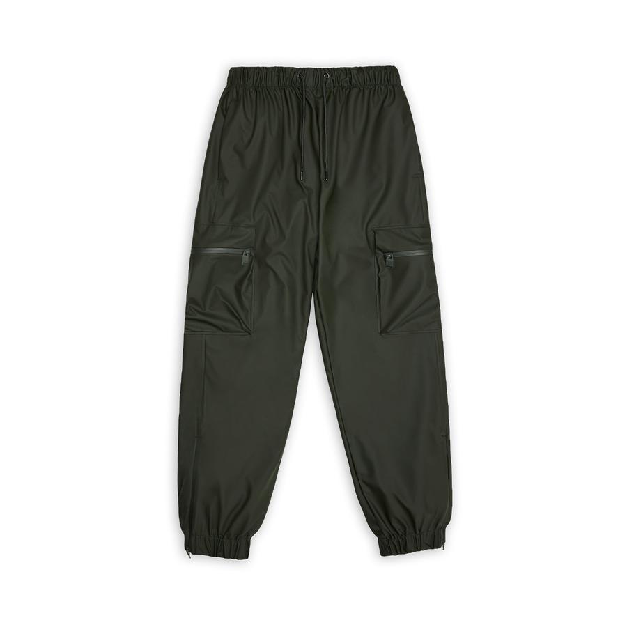 Rains Cargo Rain Pants Regular Green M
