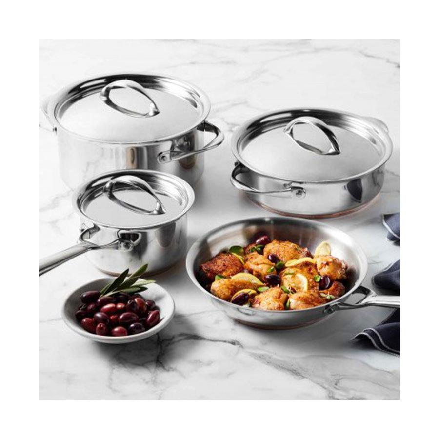Essteele Per Vita 4 Piece Cookware Set Stainless Steel Stainless Steel