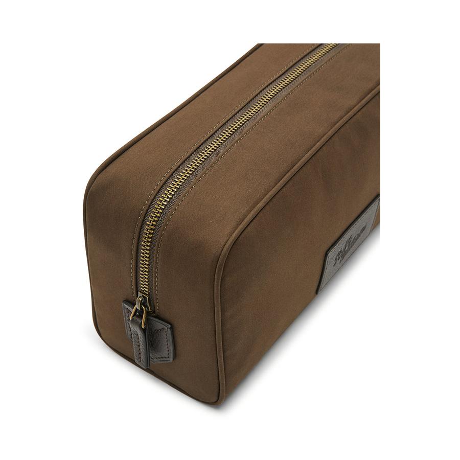RM Williams Hawkesbury Washbag Dark Brown Dark Brown