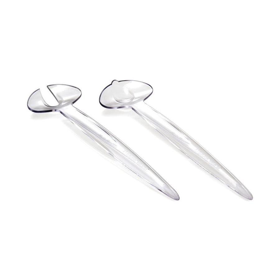 Tupperware Eleganzia Salad Tongs Natural Natural