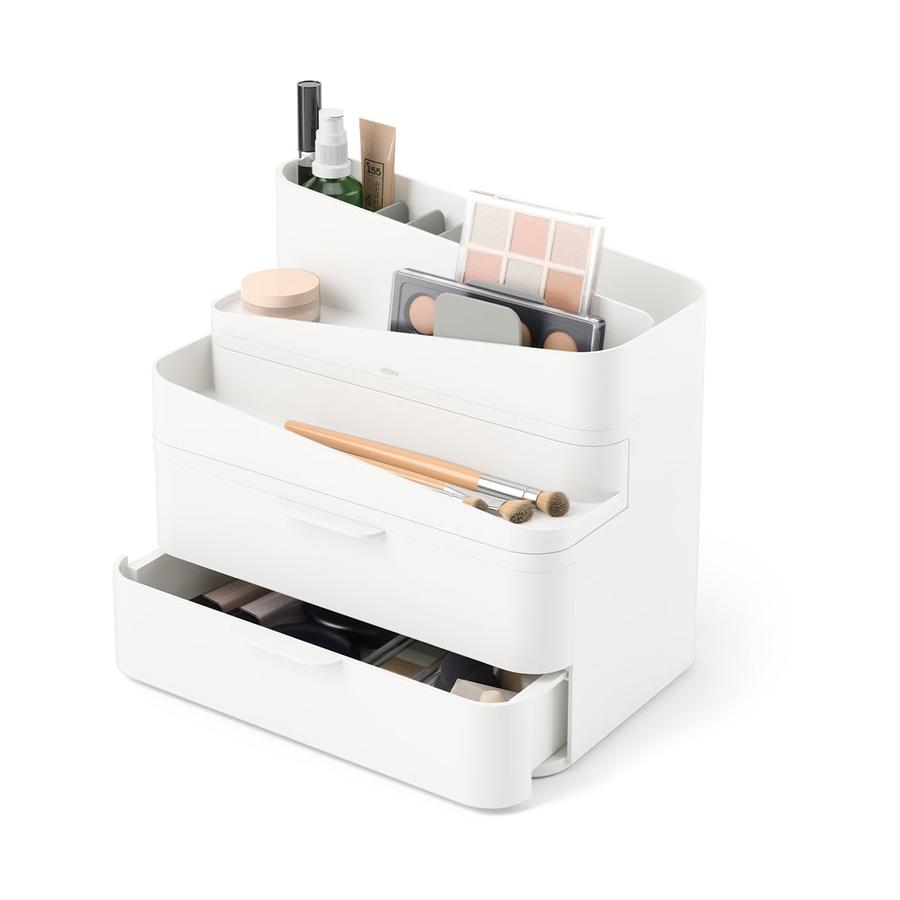 Umbra Glam Large Organiser White/Grey White/Grey