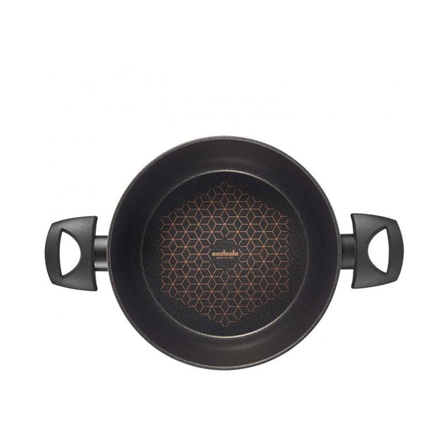 Essteele Per Salute 24cm (4.5L) Covered Casserole Black Black