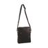Pierre Cardin Zion Rustic Leather iPad Crossbody Bag Brown