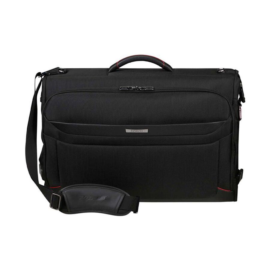 Samsonite Pro-DLX 6 Tri-Fold Garment Bag Black Black