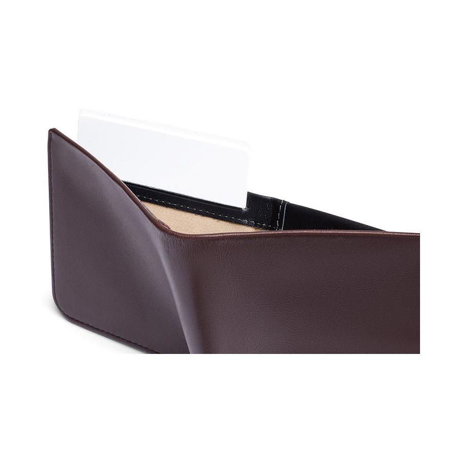 Bellroy RFID Hide & Seek HI Leather Wallet Deep Plum Deep Plum