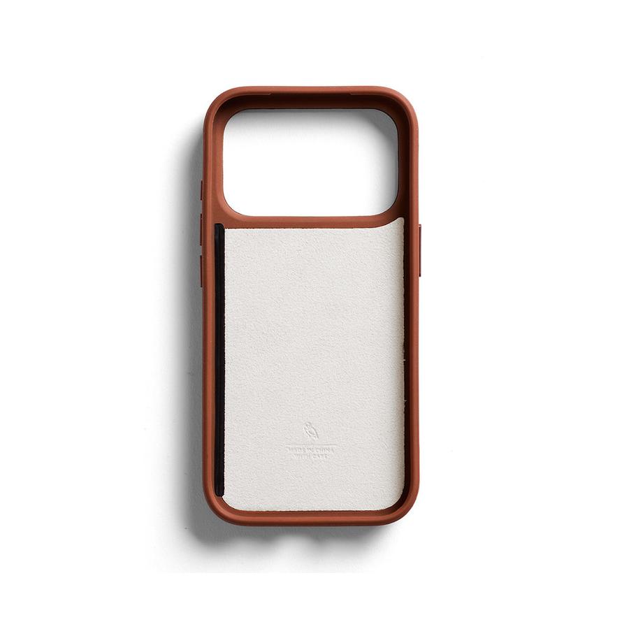 Bellroy iPhone 17 Pro Phone Case - 3 Card Rust Rust