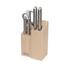 Joseph Joseph Elevate Fusion 5-Piece Knife & Scissor Set Beech