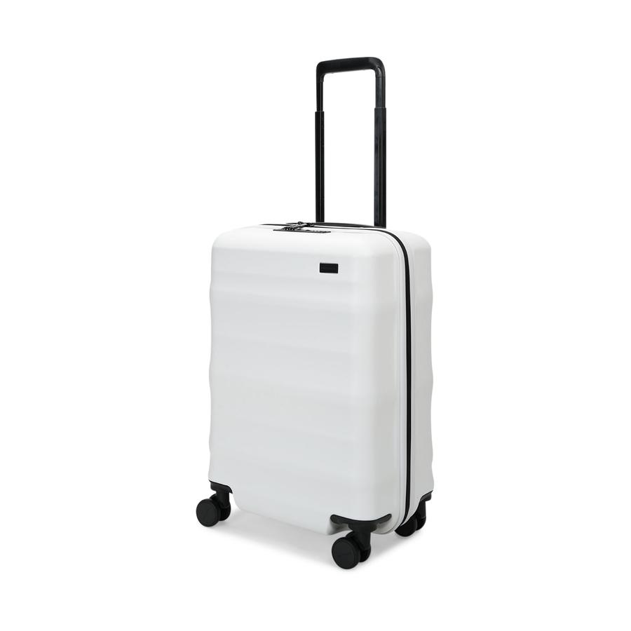 Explorer Luna-Air 55cm Hardside USB Carry-On Suitcase White White