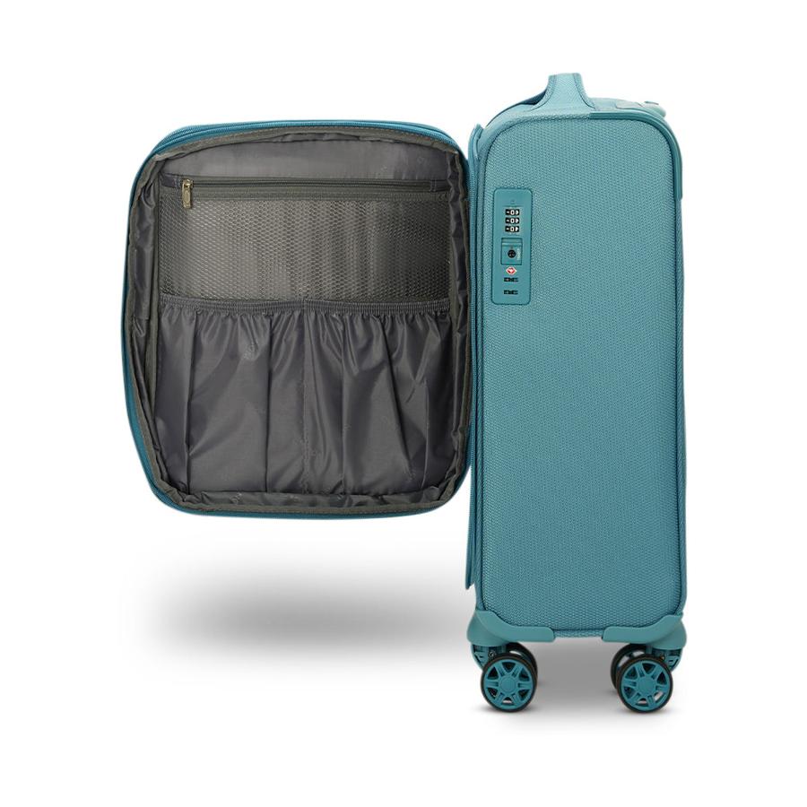 Caselite Ultra 55cm Softside Carry-On Suitcase Teal Teal