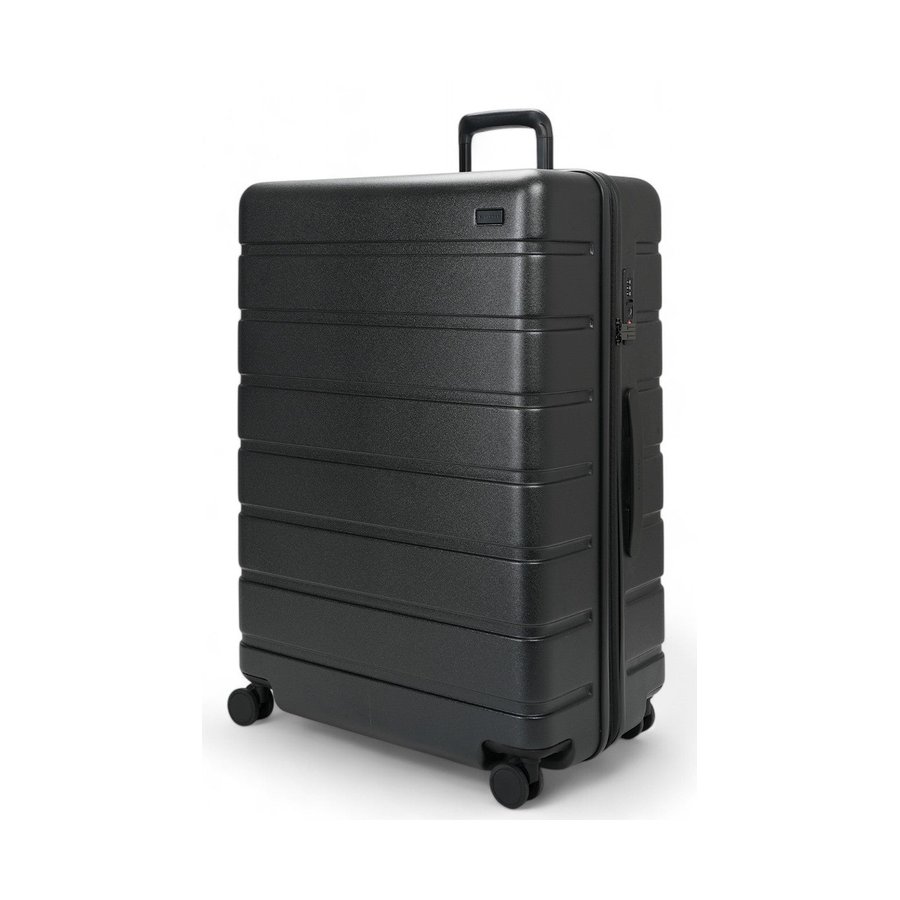 Explorer Arlo Pro 52cm Front Access, 65cm & 75cm Hardside Luggage Set Black Black