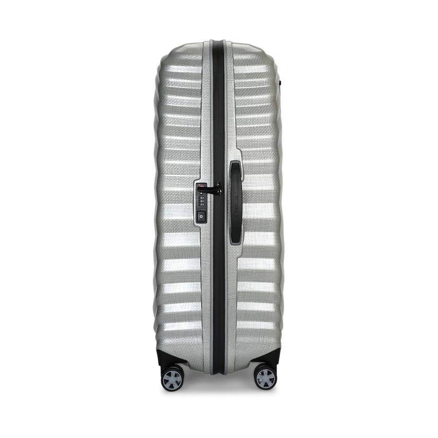 Samsonite Lite-Shock Sport 81cm CURV Checked Suitcase Silver Silver