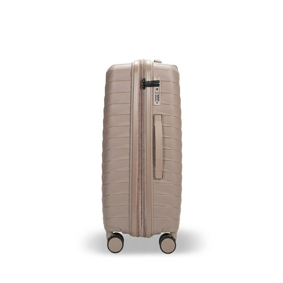 Caselite Expedition 65cm Hardside Checked Suitcase Earth Earth