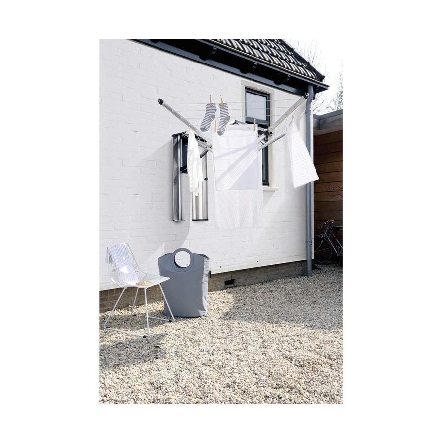 Brabantia WallFix Dryer & Protection Cover Metallic Grey Metallic Grey