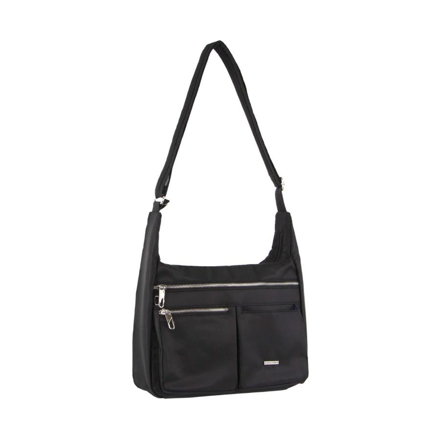 Pierre Cardin Layla Anti-Theft Tote Bag Black Black