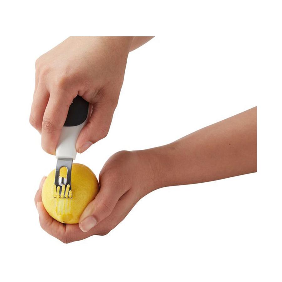 Zyliss 2-in-1 Zester White/Grey White/Grey