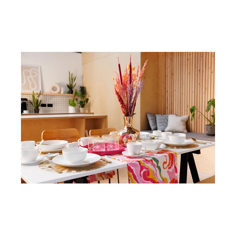 Mikasa Chalk 23cm Porcelain Pasta Bowls (Set of 4) White White