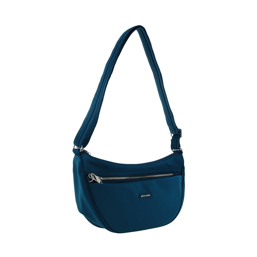 Pierre Cardin Karla Nylon Anti-Theft Crossbody Bag Turquoise Turquoise