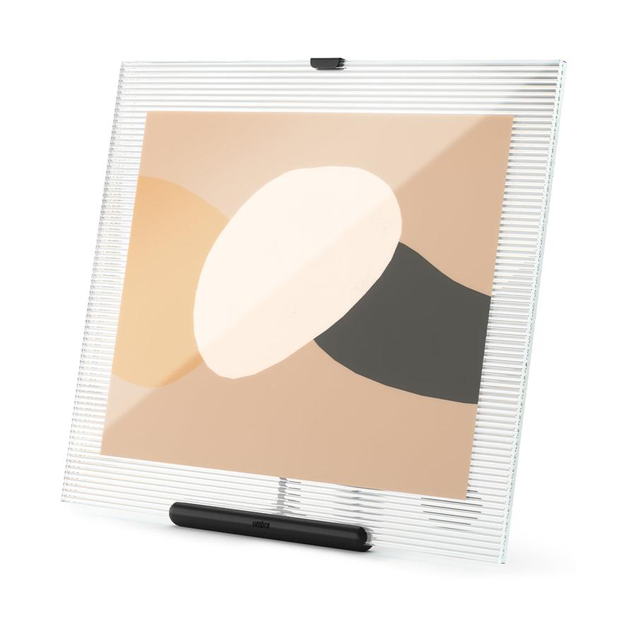 Umbra Flute 20 x 25cm Picture Frame Black Black