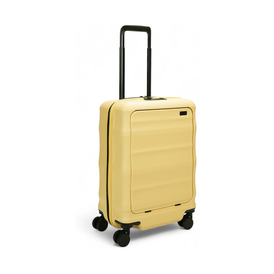 Explorer Luna-Air 55cm Front Access Hardside Carry-On Suitcase Pina Colada Pina Colada