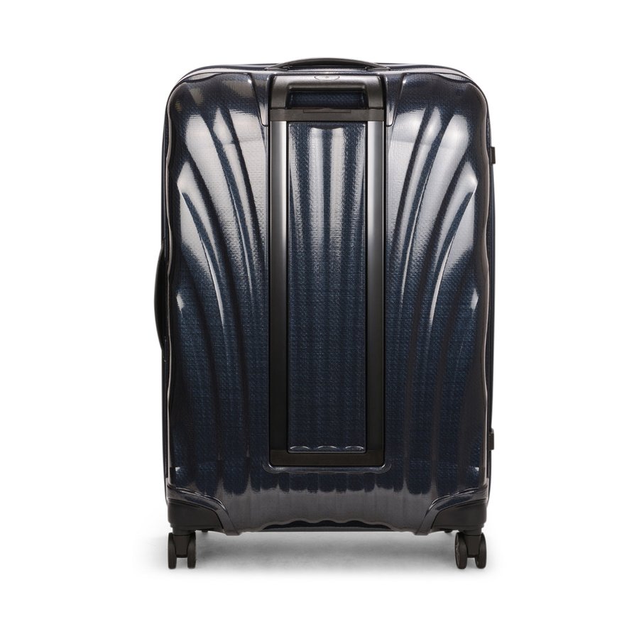 Samsonite C-Lite 75cm CURV Checked Suitcase Midnight Blue Midnight Blue